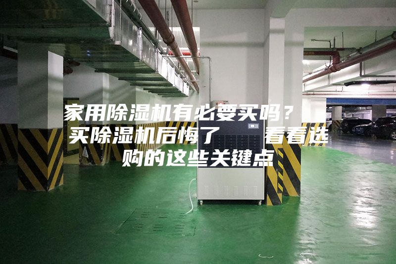 家用除濕機(jī)有必要買嗎？  買除濕機(jī)后悔了   看看選購的這些關(guān)鍵點(diǎn)