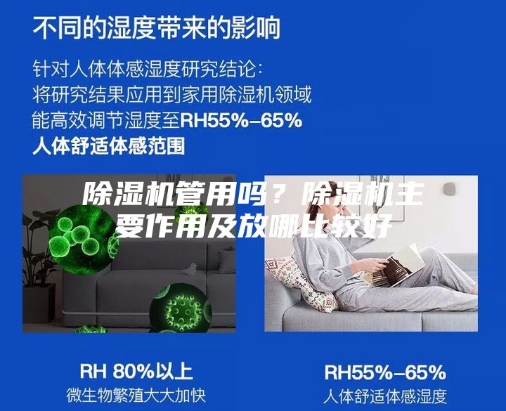 除濕機管用嗎？除濕機主要作用及放哪比較好