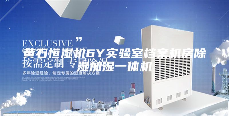 黃石恒濕機6Y實驗室檔案機房除濕加濕一體機