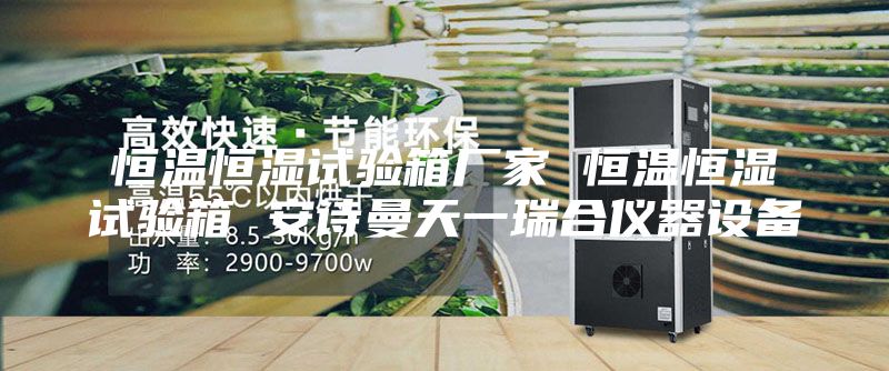 恒溫恒濕試驗(yàn)箱廠家 恒溫恒濕試驗(yàn)箱 安詩曼天一瑞合儀器設(shè)備