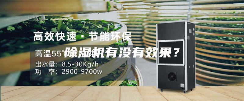 除濕機有沒有效果?