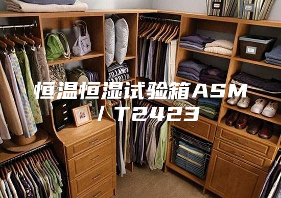 恒溫恒濕試驗箱ASM/T2423