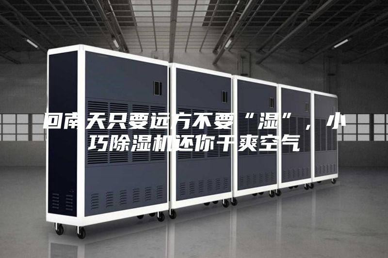回南天只要遠方不要“濕”，小巧除濕機還你干爽空氣