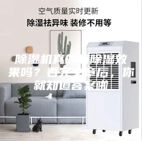 除濕機(jī)真的有除濕效果嗎?看完文章后,你就知道答案啦