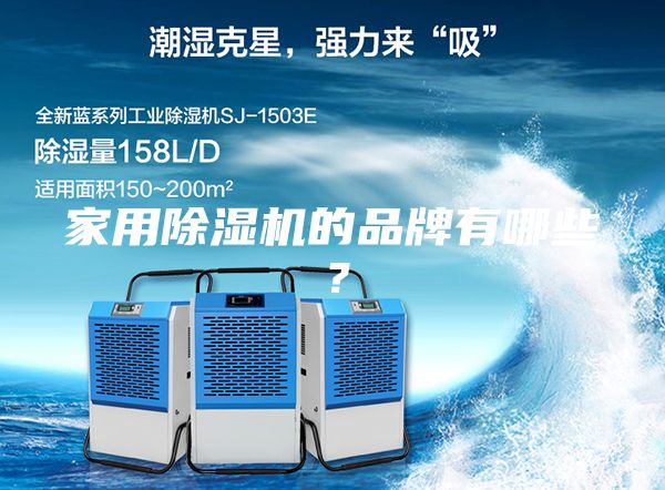 家用除濕機的品牌有哪些？
