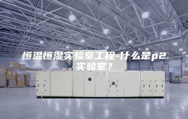 恒溫恒濕實驗室工程-什么是p2實驗室？