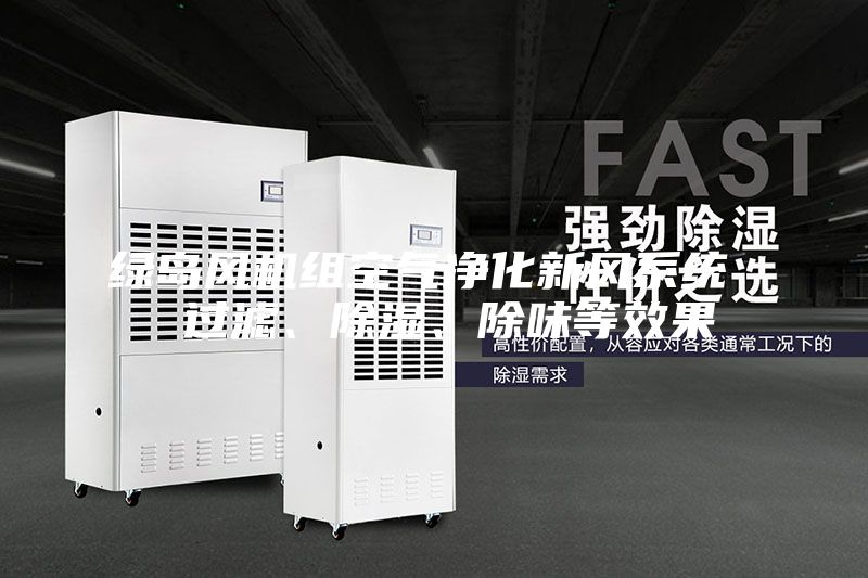 綠島風(fēng)機(jī)組空氣凈化新風(fēng)系統(tǒng) 過(guò)濾、除濕、除味等效果