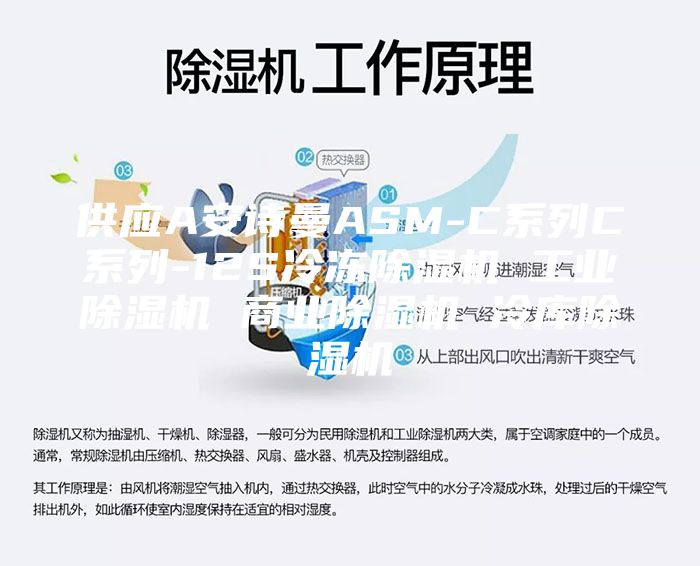 供應A安詩曼ASM-C系列C系列-12S冷凍除濕機 工業除濕機 商業除濕機 冷庫除濕機