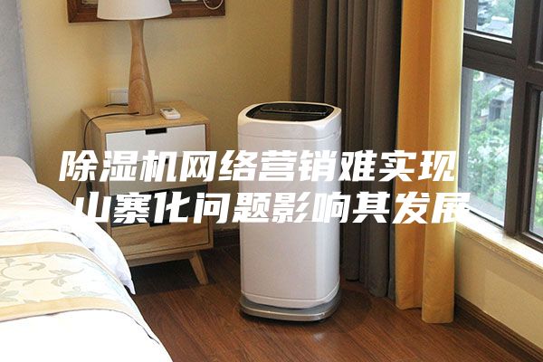 除濕機(jī)網(wǎng)絡(luò)營銷難實現(xiàn) 山寨化問題影響其發(fā)展