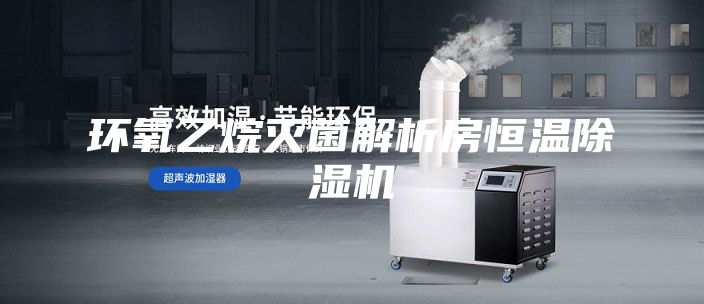 環(huán)氧乙烷滅菌解析房恒溫除濕機(jī)