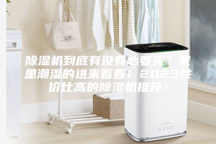 除濕機到底有沒有必要買？家里潮濕的進來看看！2023性價比高的除濕機推薦！