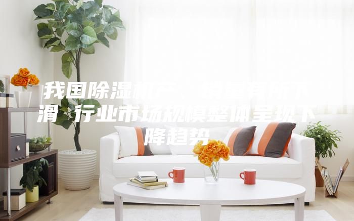 我國除濕機產、銷量有所下滑 行業(yè)市場規(guī)模整體呈現(xiàn)下降趨勢