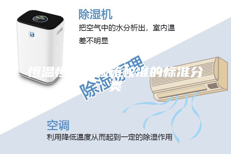 恒溫恒濕試驗箱校準的標準分類