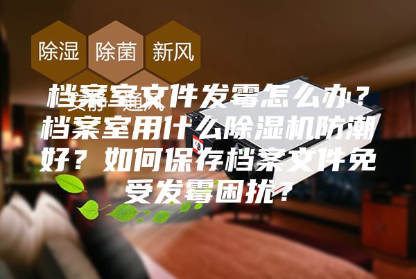 檔案室文件發(fā)霉怎么辦？檔案室用什么除濕機(jī)防潮好？如何保存檔案文件免受發(fā)霉困擾？