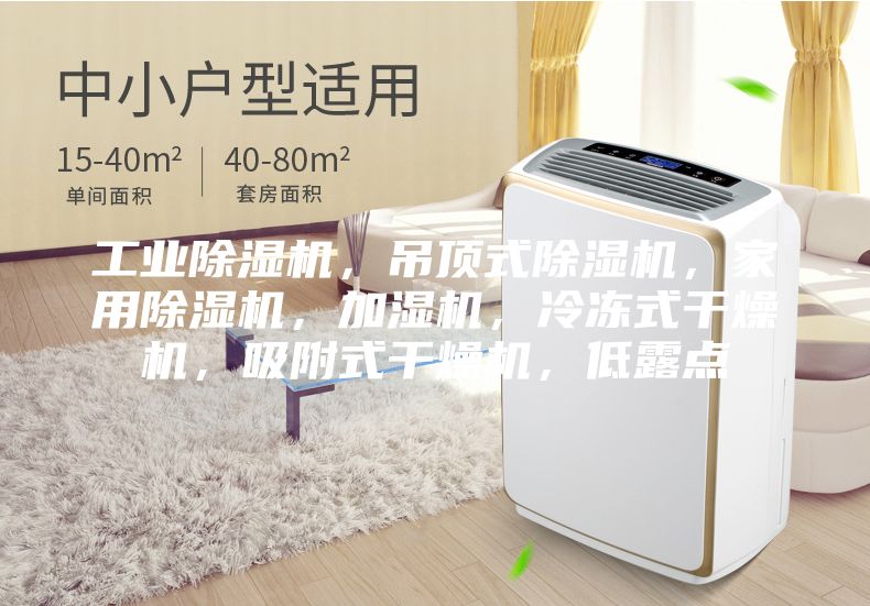 工業除濕機，吊頂式除濕機，家用除濕機，加濕機，冷凍式干燥機，吸附式干燥機，低露點