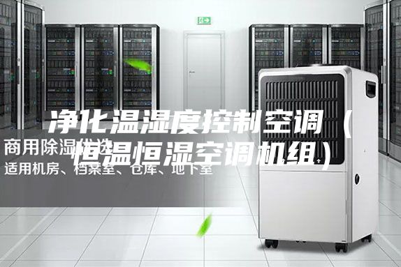 凈化溫濕度控制空調（恒溫恒濕空調機組）